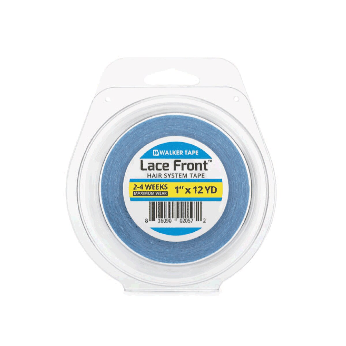 Walker Tape Blue Tape 3/4 inch 3 Yards (108IN) Lace Front Support Tape Roll Adhesive Double Eyelid Tape